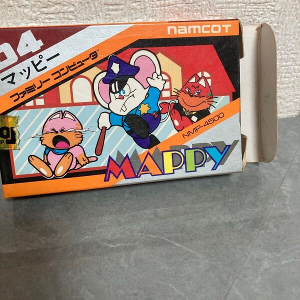 マッピー FC ファミコン 箱にシールあり