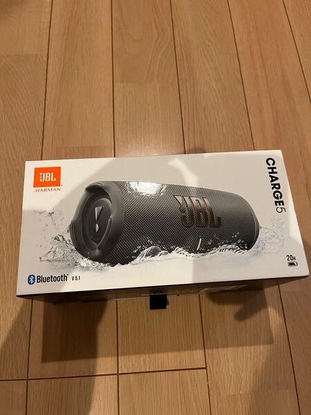 JBL CHARGE5 Bluetooth V5.1 グレー スピーカー 未使用