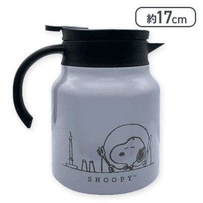 スヌーピー ステンレス 卓上 テーブルポット 茶こしつき