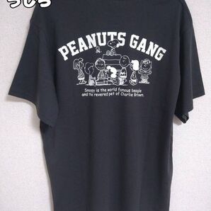スヌーピー ファミリー Tシャツ 半袖 メンズXL バックプリント♪