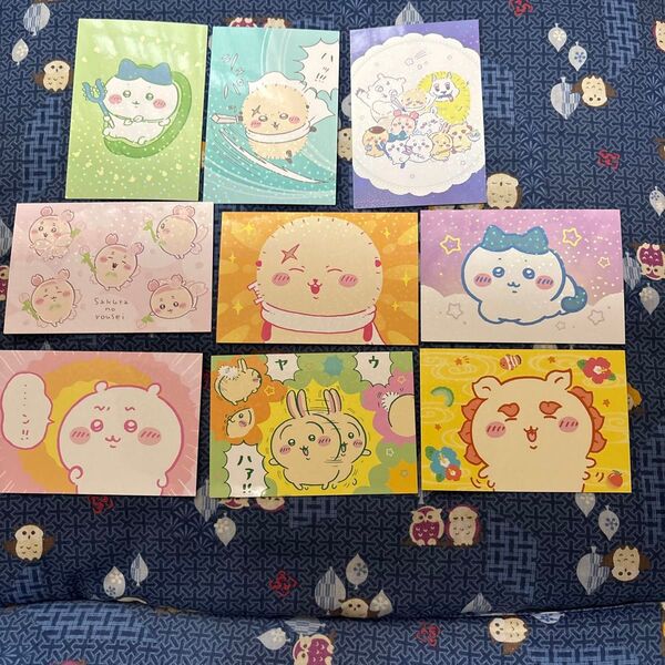 ちいかわ ブロマイドガム2 ちいかわ ハチワレ うさぎ モモンガ ラッコ シーサー くりまんじゅう 古本屋 あのこ でかつよ
