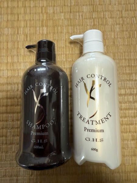 GHS ヘアーコントロールシャンプープレミアム、トリートメント