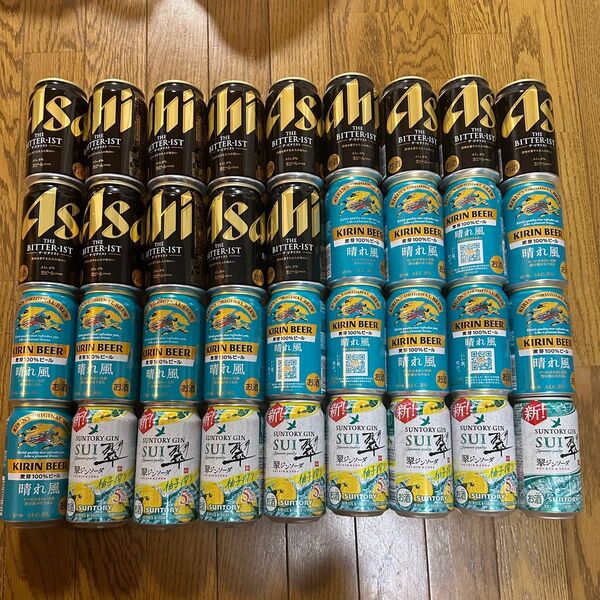ビール28本 酎ハイ8本 合計36本