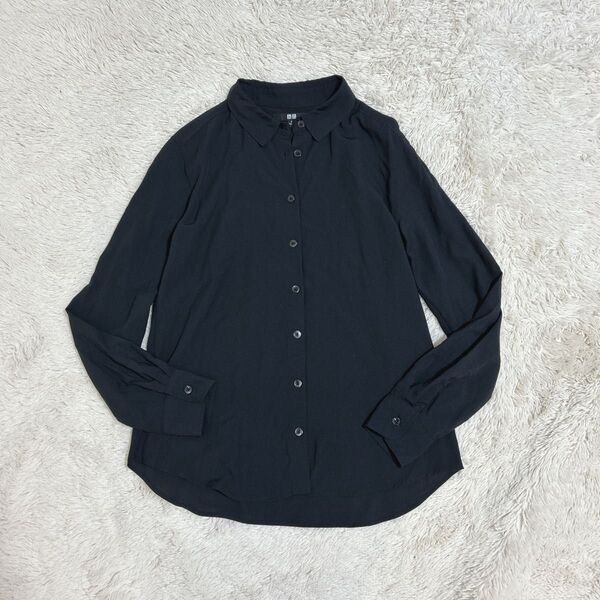 UNIQLO レーヨンシャツ レディース