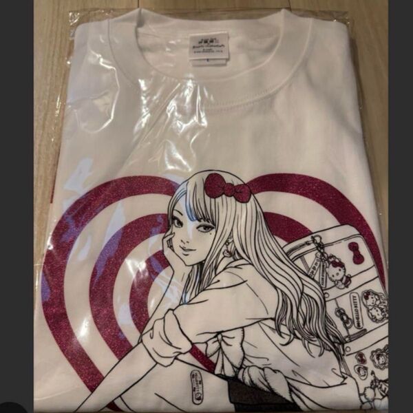 伊藤潤二×サンリオ ギャル富江×ハローキティ tシャツL