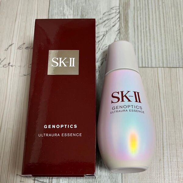 2025年購入 SK-II ジェノプティクスウルトオーラエッセンス 75ml 美白 シミケア sk2 透明感 ツヤ ピテラ 高保湿