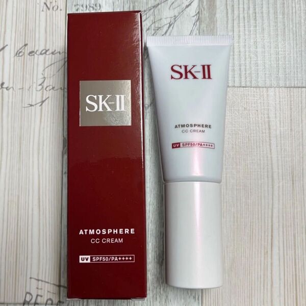 2025年購入 SK-II アトモスフィア CCクリーム 30g 日焼け止め 美容クリーム フェイスカラー SK2 下地 ベース