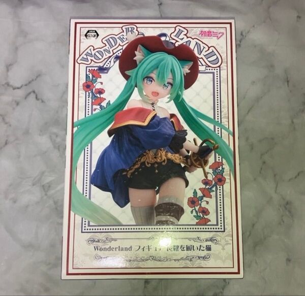 初音ミク Wonderland 長靴を履いた猫 プライズフィギュア