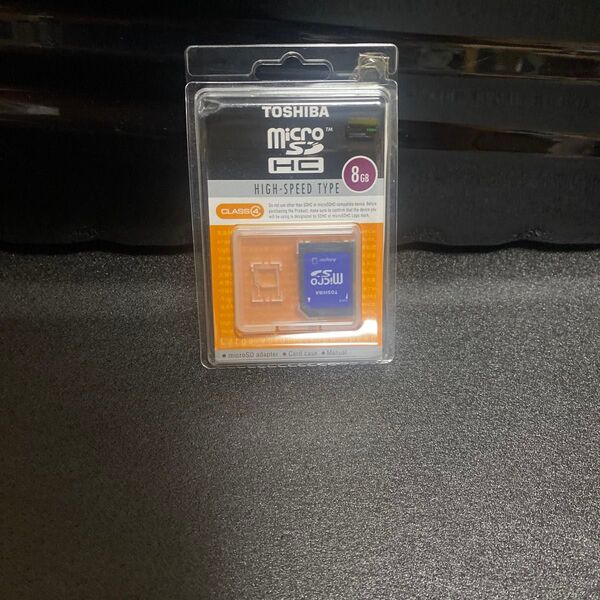 TOSHIBA microSDHCカード 8GB Class4 新品未開封