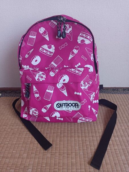 女の子 キッズ 13L リュックサック OUTDOOR PRODUC スイーツ柄