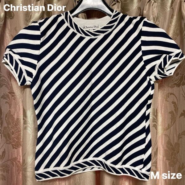 Christian Dior(クリスチャンディオール)半袖ニット M size