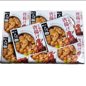やまや「うま缶 から揚げ めんたいこ味」65g×8缶 国産鶏肉 アウトドアにも