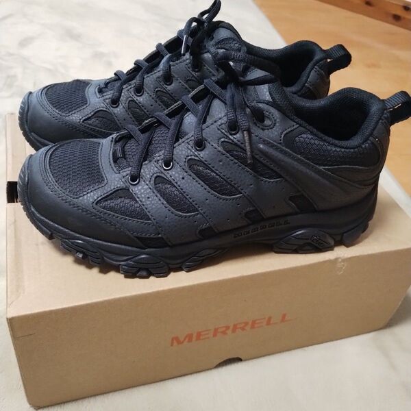 極美品 メレル モアブ3 タクティカル 26 黒 キャンプ MERRELL