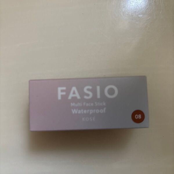 FASIO マルチフェイス スティック 4g(08 Caramel Kiss)未使用品