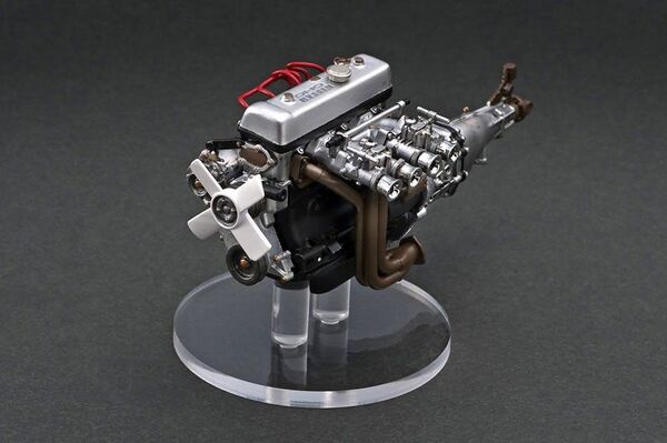 イグニッションモデル 1/18 エンジン模型 IG2708 U20 Engine Silver オートアート 京商 EXOTO