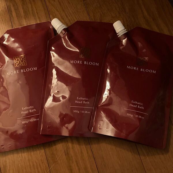 MORE BLOOM Esthetic Head Bath 300g 3個セット