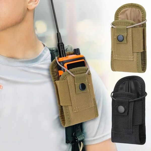 UV-5R、UV-K5、その他のトランシーバー用のホルダー、携帯電話にも