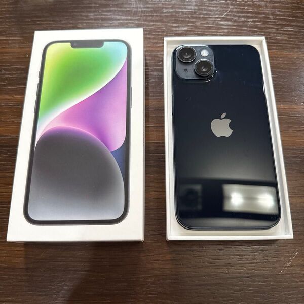 iPhone14 128GB ミッドナイト SIMフリー 初期化済
