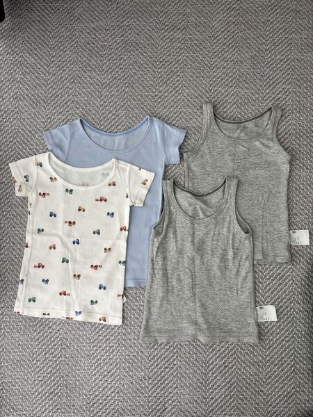 UNIQLO ベビーインナー 半袖Tシャツ メッシュタンクトップ 4枚セット 80サイズ