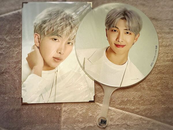 BTS RM IMAGE PICKET MAP OF THE SOUL TOUR うちわ PREMIUM photo 2セット