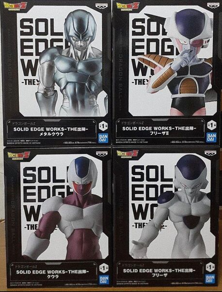 ドラゴンボールZ SOLID EDGE WORKS THE 出陣 4箱