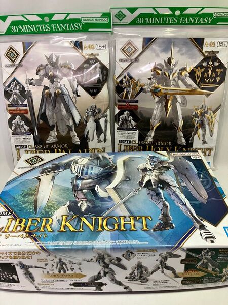 3点セット【未組立】30MF リーベルナイト クラスアップアーマー リーベルホーリーナイト リーベルパラディン / プラモデル