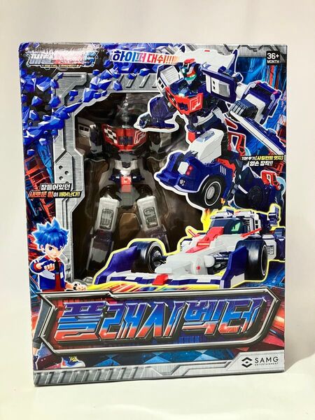 【未開封】メタルカードボットS フラッシュベクター フラッシュベクトル / 韓国 変形ロボット フォーミュラーカー