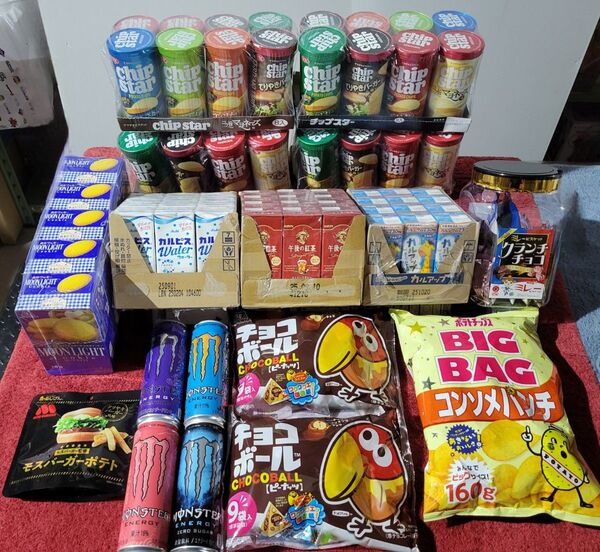 e. アミューズメント景品 お菓子 ドリンク 大量セット♪ お買い得♪ 大型段ボール発送(’-’*)♪ 格安♪