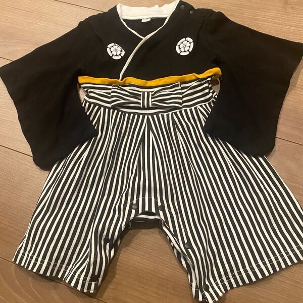 袴ロンパース 70cm