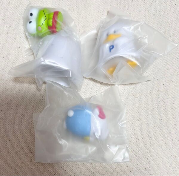 サンリオ おばけごっこフィギュア3 ふにゅまるスタイル まったりみっくす ハローキティ あひるのペックル けろけろけろっぴ
