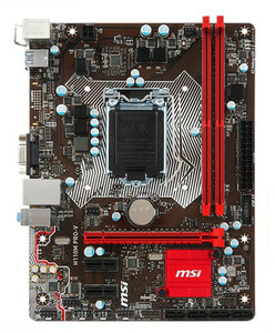 中古動作品 MSI H110M PRO-V マザーボード Intel H110 LGA 1151 第6世代.第7世代 Core i7/i5/i3/Pentium/Celeron Micro ATX DDR4