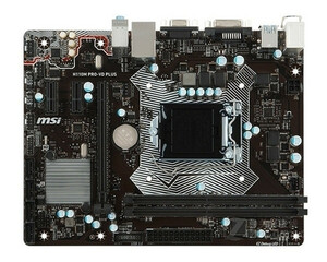 中古動作品 MSI H110M PRO-VD PLUS マザーボード Intel H110 LGA 1151 第6世代 Micro ATX DDR4