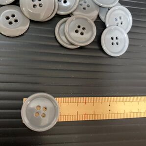 ボタン グレー まとめ売り 40個 1作業着 ハンドメイド