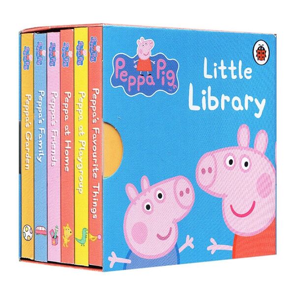 Peppa Pig Little Library 6冊 英語絵本 新品