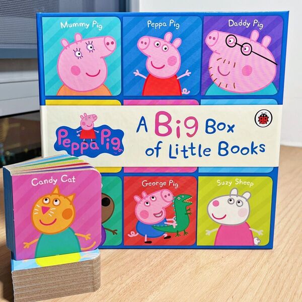 A big box of little books 絵本Peppa pig 新品