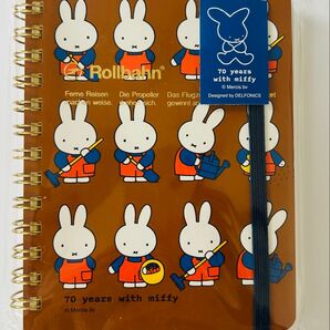 ミッフィー展限定 70周年 ロルバーン ポケット付きメモM 新品