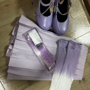 紫カラー 衣装セット
