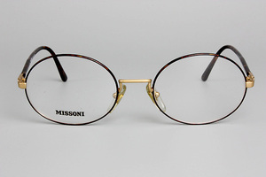 【新品・未使用】MISSONI ミッソニー SAFILO GROUP FRAME ITALY フルリム デミブラウン M-844 Color 83S 53□20 140