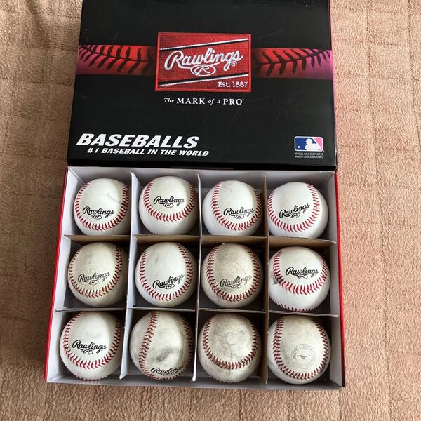 Rawlings 硬式練習野球ボール 10球 まとめ売りミズノ2球入り!