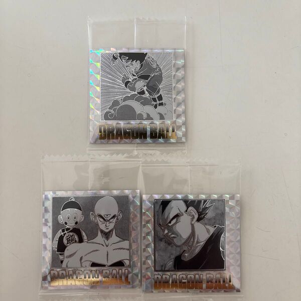 ドラゴンボール シール ウエハース 40周年 悟空 no.19天津飯&チャオズno.11ベジータno.39