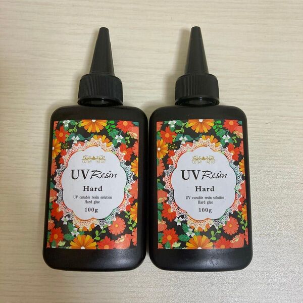 UVレジン液 低中粘度 100g×2本