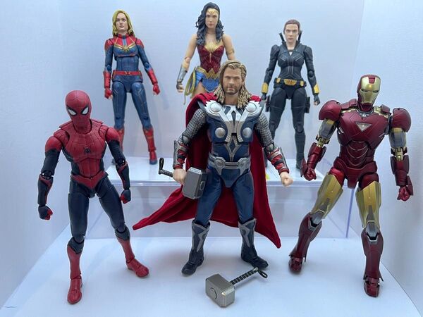 S.H.Figuarts 6体セット MARVEL アベンジャーズ