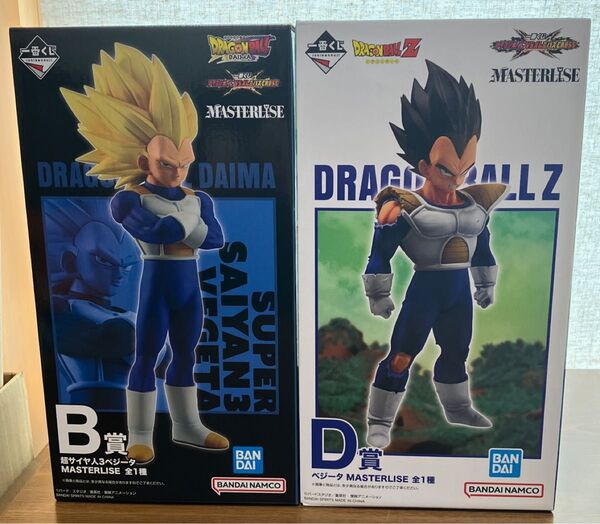 一番くじ ドラゴンボール VSオムニバスCROSS B賞 超サイヤ人3ベジータ D賞ベジータ おまけ付き!