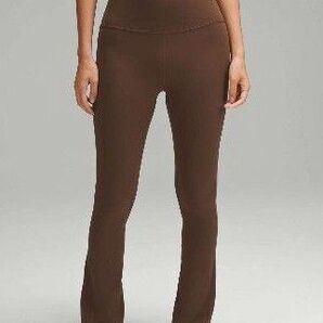ルルレモン lululemon アライン Align ミニフレアパンツ レギンス サイズ8 ブラウン