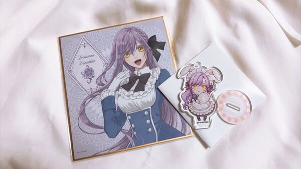 溺愛ルート ルチアーナ アクリルスタンドキーホルダー、ミニ色紙