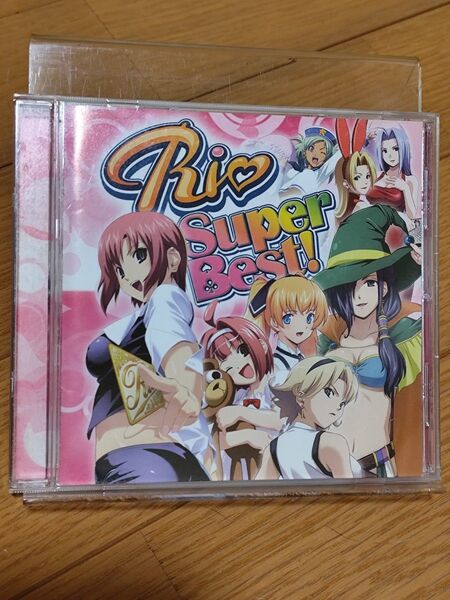 CD Rio スーパーBest! CRパチンコRio収録曲満載!全12曲 初回封入特典 描き下ろしダーナステッカー付 希少版 美品