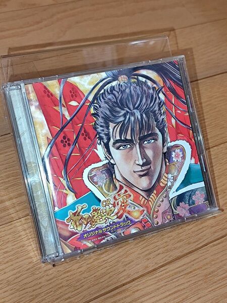 戦国パチンコCR花の慶次〜愛 オリジナルサウンドトラック 2枚組CD+DVD(MV) ポスター付 希少版 角田信朗ほか