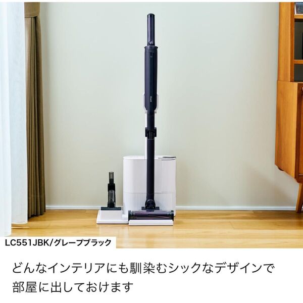 ☆新品☆長期保証付☆Shark EVOPOWER SYSTEM NEO II+ コードレススティッククリーナー LC551JBK