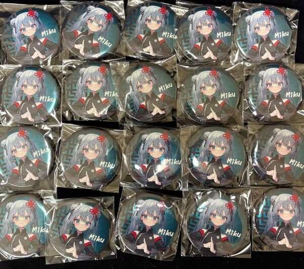 【未使用新品】39culture チャイナ 初音ミク缶バッジ 20点/2024 extraミクカル/ミクカルチャー/ココラボ/夏炉