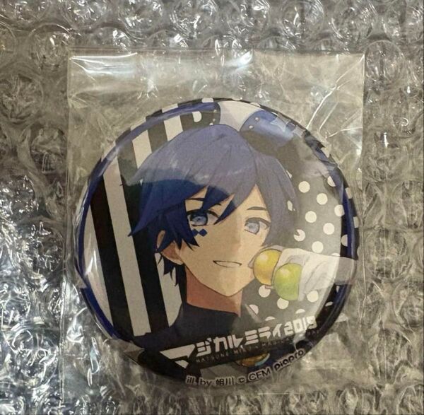 マジカルミライ2019 KAITO 缶バッチ マジミラ ガチャ 缶バッジ カイト